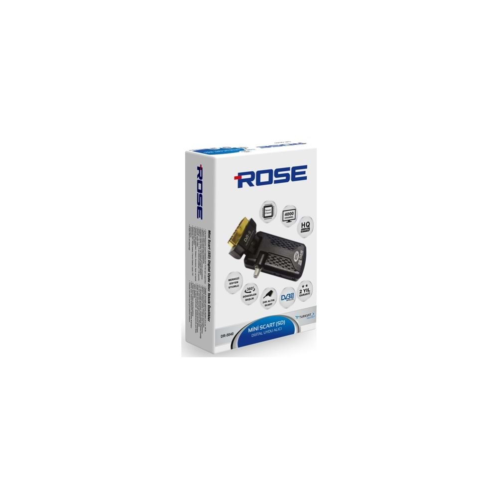 Rose DR-5040 Mini Scart Uydu