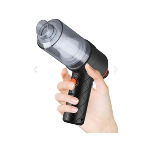 Proseg PR-AS01 3000pa Şarjlı 1200 mAh Batarya Siyah Araç İçi El Süpürgesi