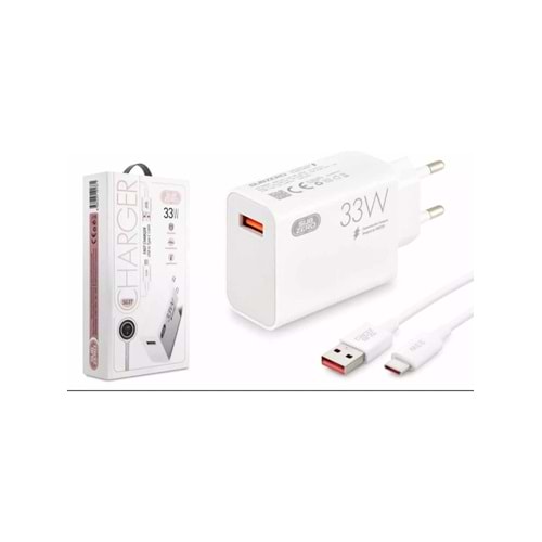 Subzero SG37 33W Type-C Kablolu Turbo Ev Tipi Şarj Aleti