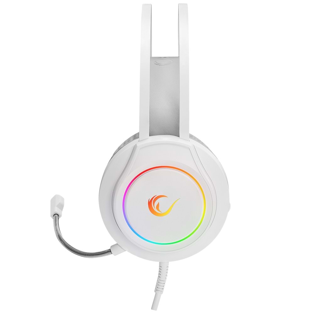 Rampage RM-K45 ORBIT-S Beyaz RGB Led 7.1 Gaming Mikrofonlu Oyuncu Kulaklığı