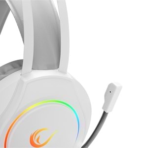 Rampage RM-K45 ORBIT-S Beyaz RGB Led 7.1 Gaming Mikrofonlu Oyuncu Kulaklığı