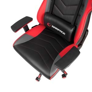 Rampage KL-R99 X-Jammer 3D Ayarlı Kırmızı/Siyah Gaming Oyuncu Koltuğu