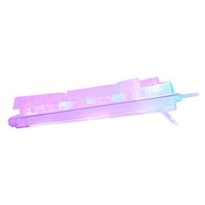 Everest KB-24 Beyaz Rainbow Q Membrane Oyuncu Klavyesi