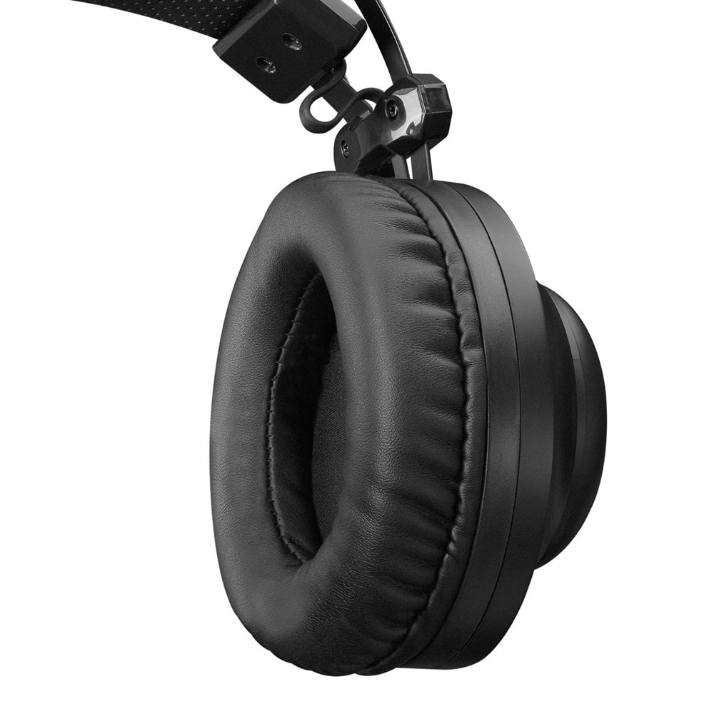 Rampage RM-K1 PULSAR Siyah Usb 7.1 Surround+Titreşim RGB Işık Efektli Gaming Oyuncu Mikrofonlu Kulaklık