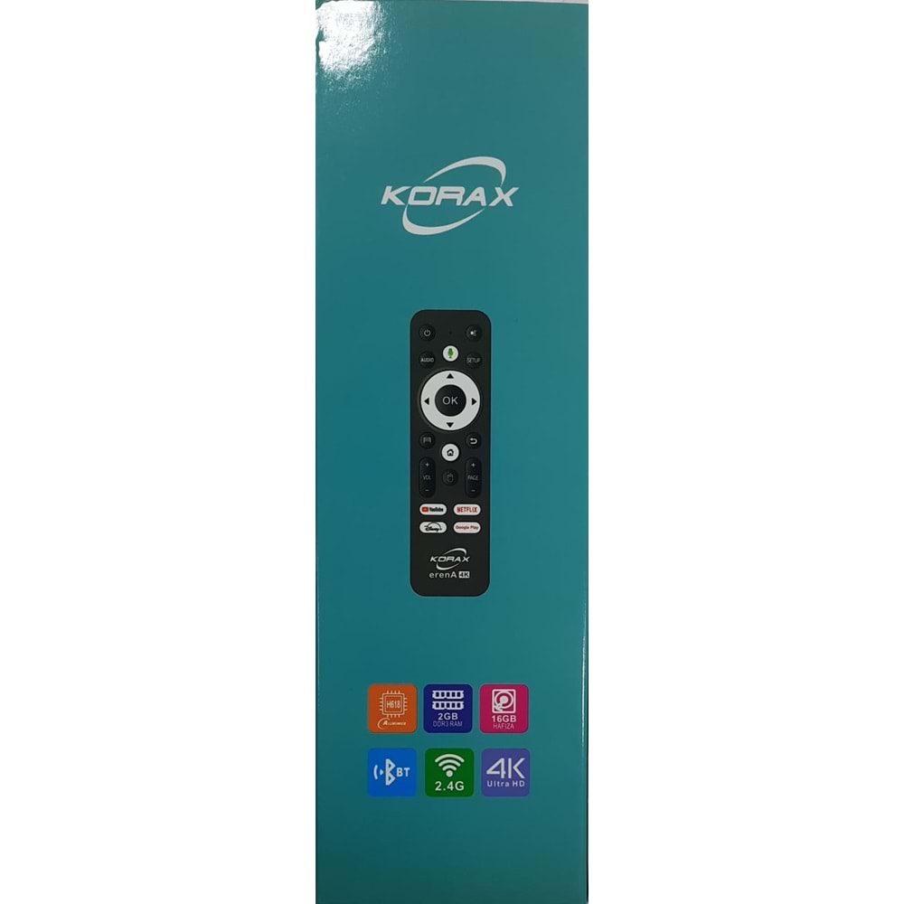 Korax Erena IP TV Hd Uydu 2Gb Ram 16Gb Hafıza