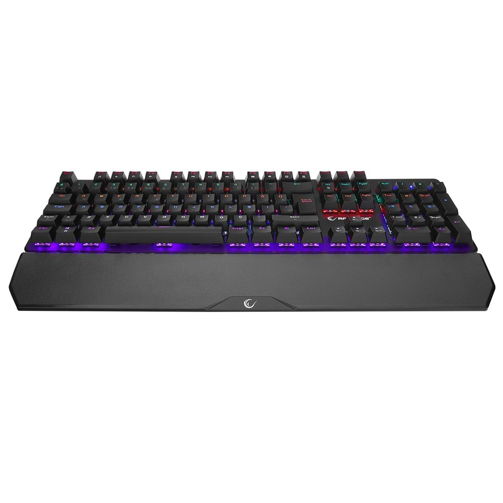 Rampage KB-R86 UMBRA Siyah USB Rainbow Aydınlatmalı Blue Switch Mekanik Gaming Oyuncu Klavye