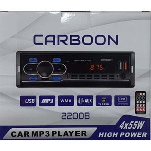 Tastech Carbon CR-2200 Blootood Usb+Sd Teyp