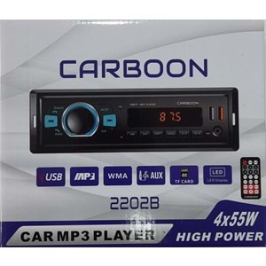 Tastech Carbon CR-2202 Blootood Usb+Sd Teyp