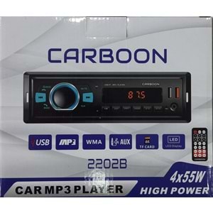 Tastech Carbon CR-2202 Blootood Usb+Sd Teyp