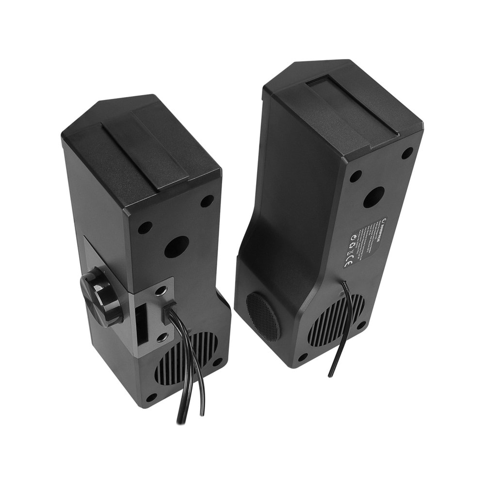 Rampage Elegant X10 2.0 Bluetooth'lu Rms 3W*2 RGB Işıklı Multimedia Usb 5V 45dB Gaming Oyuncu Speaker