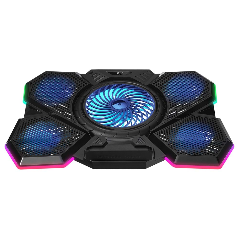 Addison Rampage AD-RC13 BELLATRIX Siyah 5 Fan 2 USB RGB Işıklı 15