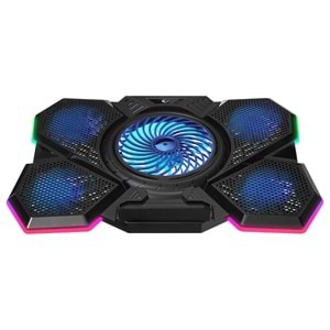 Addison Rampage AD-RC13 BELLATRIX Siyah 5 Fan 2 USB RGB Işıklı 15