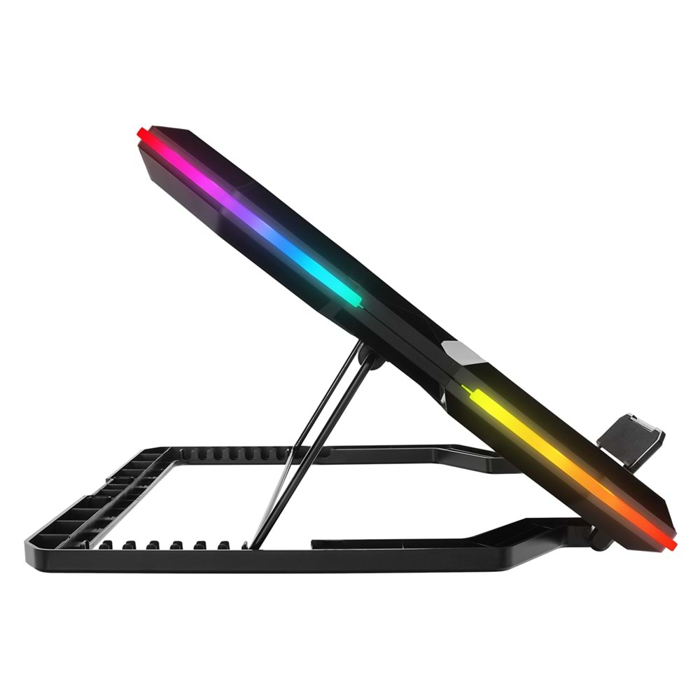 Addison Rampage AD-RC13 BELLATRIX Siyah 5 Fan 2 USB RGB Işıklı 15