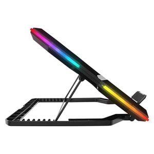 Addison Rampage AD-RC13 BELLATRIX Siyah 5 Fan 2 USB RGB Işıklı 15