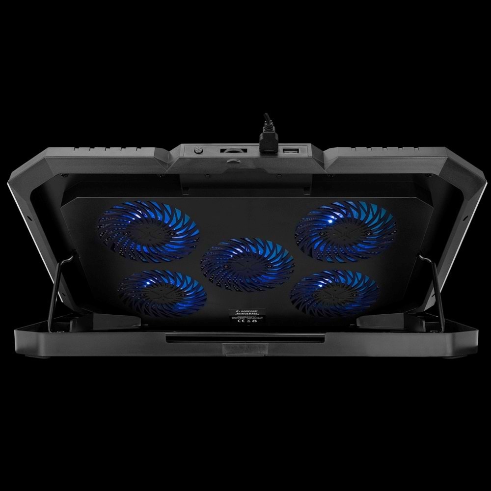 Addison Rampage AD-RC15 SPEAR Siyah 5 Fan 2 USB RGB Işıklı 15