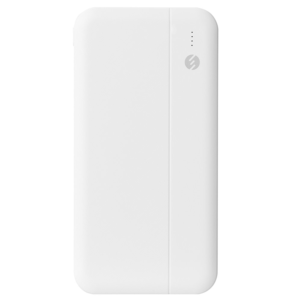 S-link IP-G10N 10000mAh Micro+Type-C+USB Beyaz Taşınabilir Pil Şarj Cihazı Powerbank