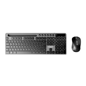Everest KM-730 Siyah Kablosuz Q Multimedia Klavye + Mouse Set
