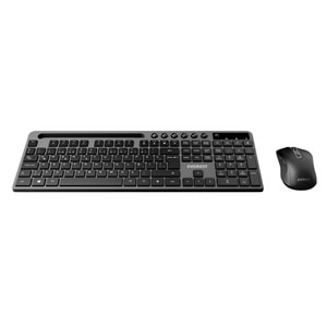 Everest KM-730 Siyah Kablosuz Q Multimedia Klavye + Mouse Set