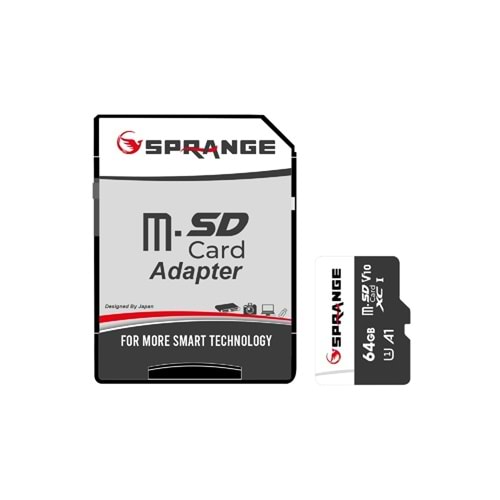 SPRANGE 64 Gb Miro Sd Hafıza Kartı