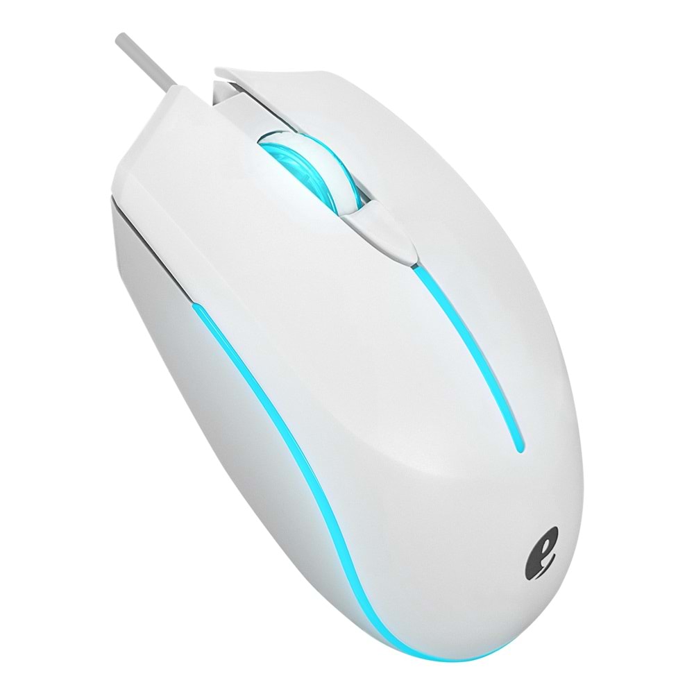 Acer eMachines EAM020 Usb Beyaz Rainbow Aydınlatmalı Mouse