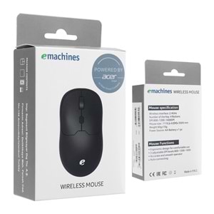 Acer eMachines EAM070 Usb Siyah 2.4Ghz Kablosuz Mouse