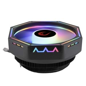 Rampage RM-C04 COOLBLADE Rainbow 58CFM LGA1851/1700/AM5 Uyumlu Hava Soğutmalı CPU Fan