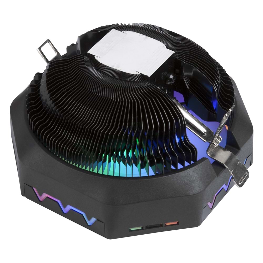 Rampage RM-C04 COOLBLADE Rainbow 58CFM LGA1851/1700/AM5 Uyumlu Hava Soğutmalı CPU Fan