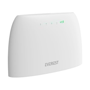 Everest EWR-4G03 300Mbps 2.4GHz Wifi 1xWan 1xLan 1xSIM Card 4G LTE Wireless Router