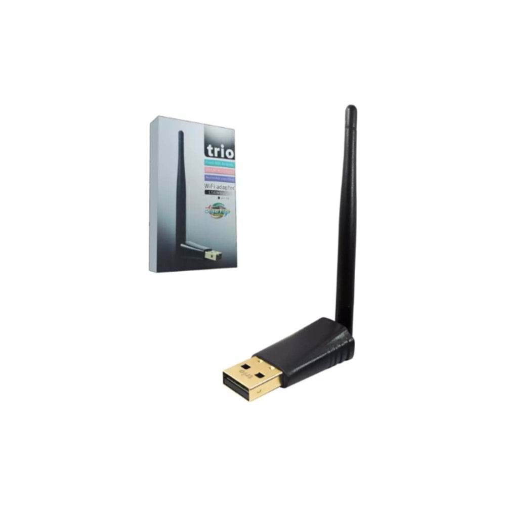 Trio W113 300 Mbps USB 2.0 Antenli Wireless Adaptör