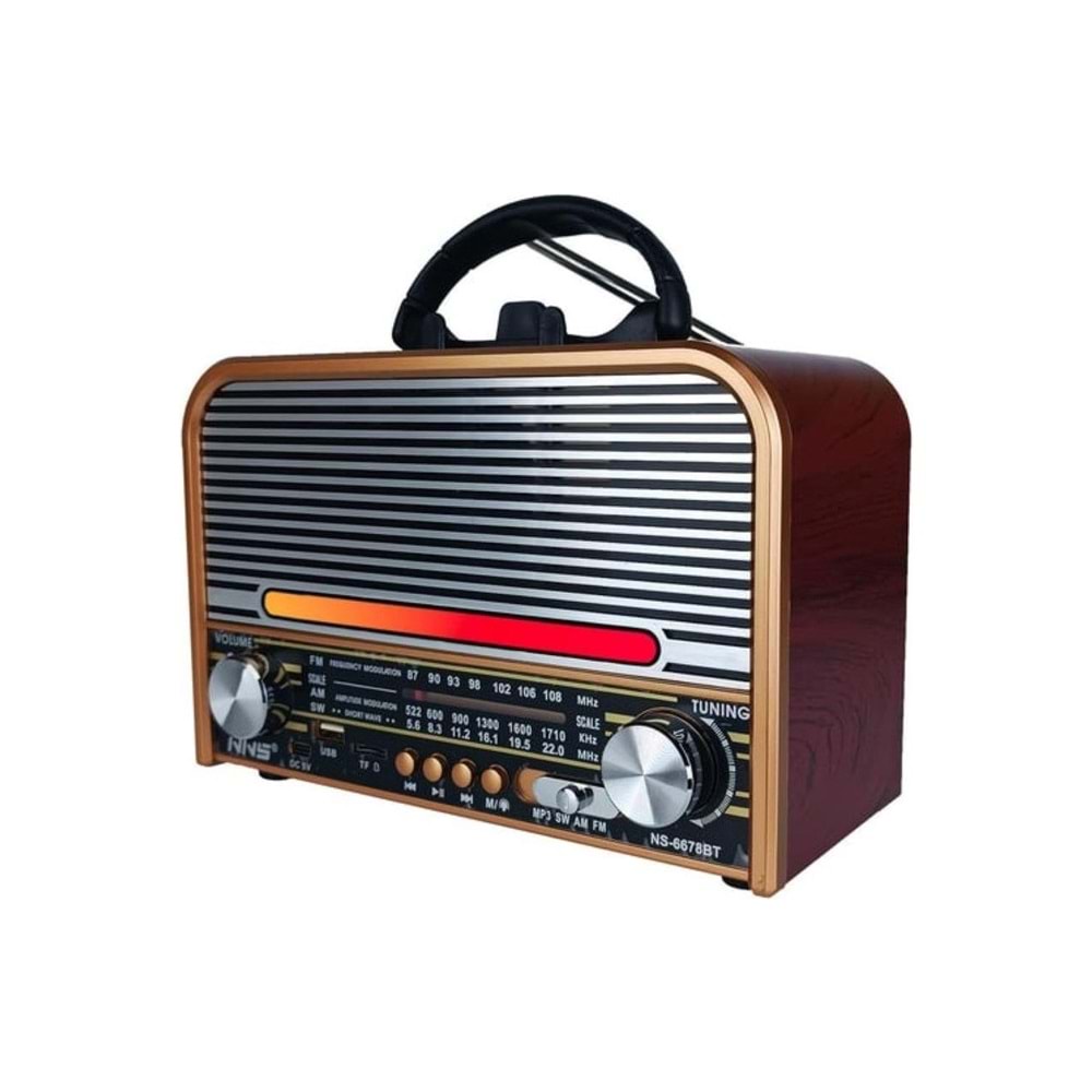 Tastech Carbon NS-6678 Bloutood Radyo