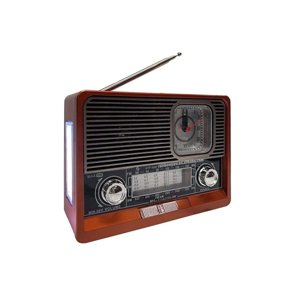 Tastech Carbon KFT-1647 Bloutood Radyo