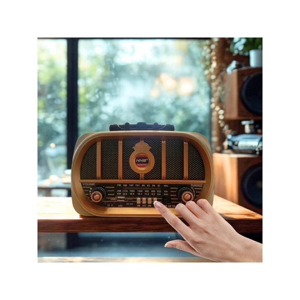 Tastech Carbon NS-6687 Bloutood Radyo