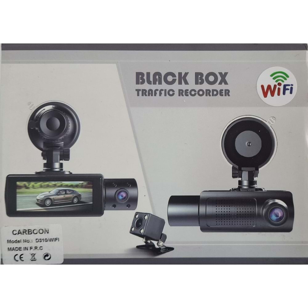 Tastech Carbon D310 Araç Kamerası