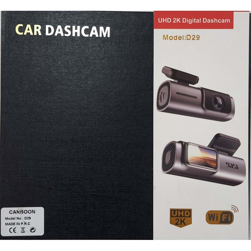 Tastech Carbon D29 Araç Kamerası