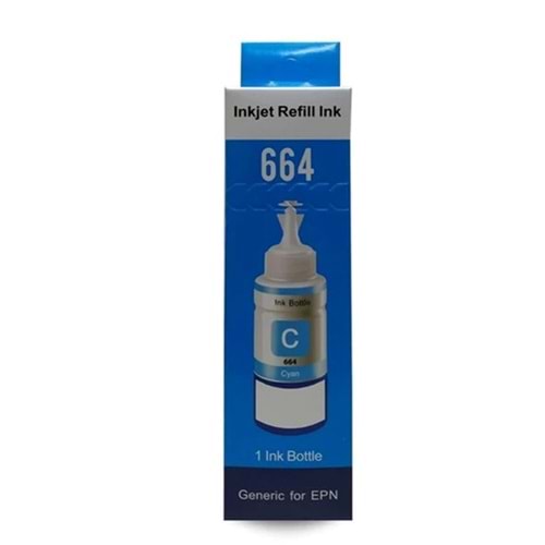 Oem Epson 664 70 Ml. Mürekkep C-Cyan