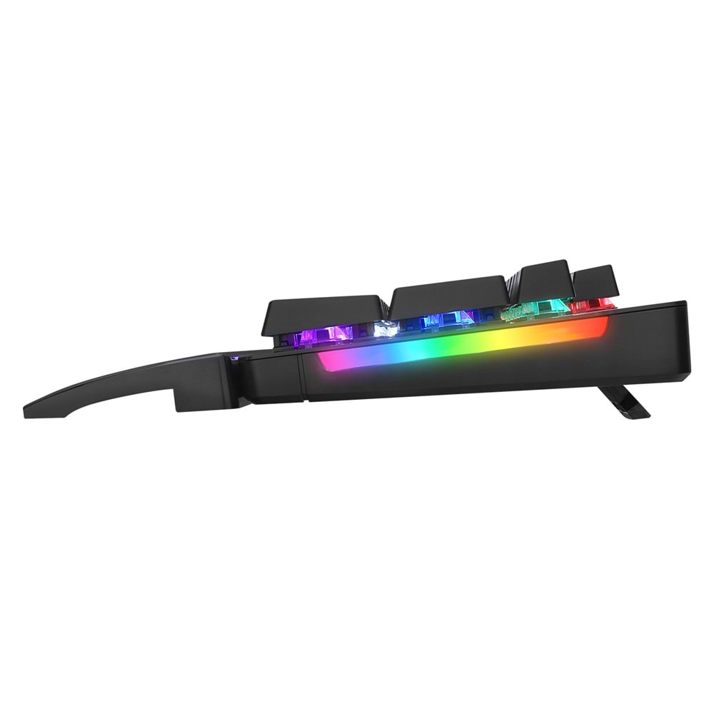 Rampage KB-R86 UMBRA Siyah USB Rainbow Aydınlatmalı Red Switch Mekanik Gaming Oyuncu Klavye
