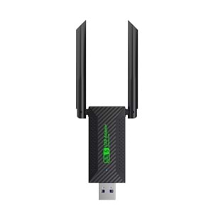 Everest EVERLINK EWA600 600Mbps 2.4GHz/5GHz WIFI-5 AC600 RTL8811 2*2dBi Antenli Usb Kablosuz Adaptör