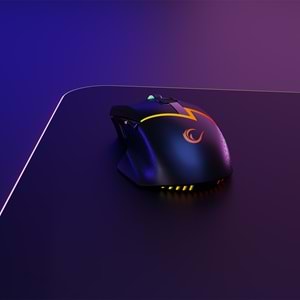 Rampage DROP M3 V2 24000 DPI 3311 Sensor Siyah RGB Şarjlı Kablosuz 80 Milyon Huano Switch Gaming Oyuncu Mouse