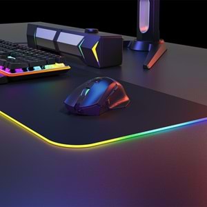 Rampage DROP M3 V2 24000 DPI 3311 Sensor Siyah RGB Şarjlı Kablosuz 80 Milyon Huano Switch Gaming Oyuncu Mouse