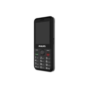 Philips Xenium E6500 Kameralı Çift Sim Kart Tuşlu Cep Telefonu Siyah