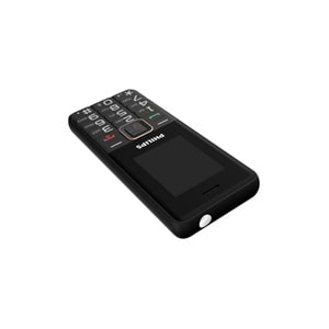 Philips E6105 4G Çift Sim Kartlı Tuşlu Cep Telefonu Siyah