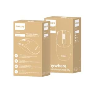 Philips SPK7398 Kablosuz 1600DPI 3 Tuşlu Optik Mouse Siyah