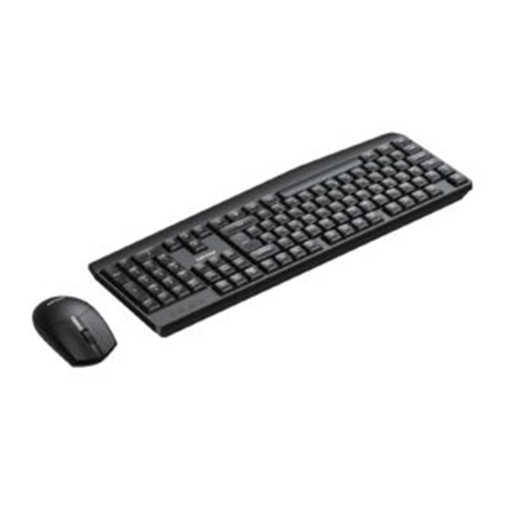 Philips SPT6337 Kablosuz Türkçe Q Klavye & Mouse Seti Siyah