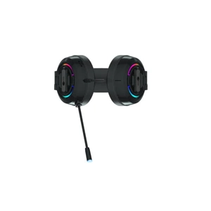 Lecoo HT401 Kablolu USB2.0 RGB LED Aydınlatmalı Kulak Üstü Gaming Kulaklık Siyah