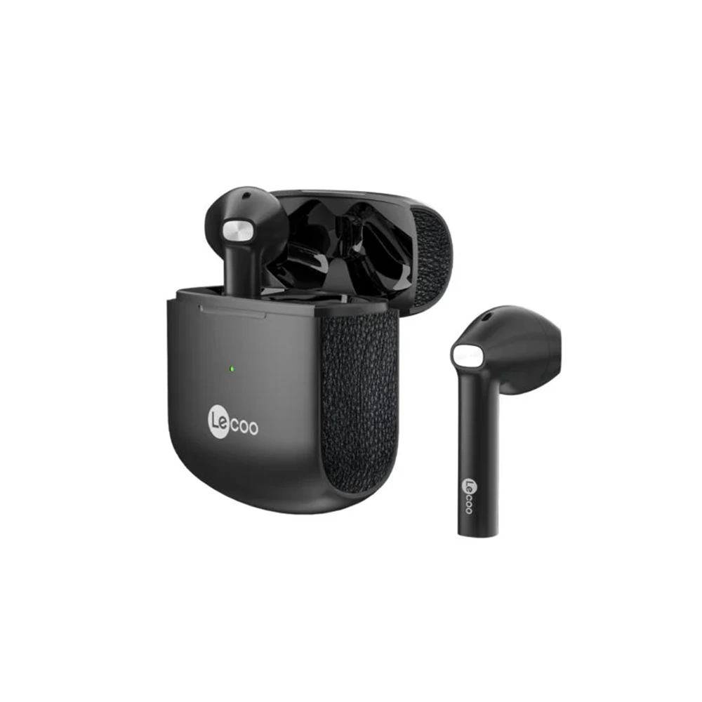 Lecoo EW303 Kablosuz Bluetooth 5.0 TWS Mikrofonlu Kulak İçi Kulaklık Siyah