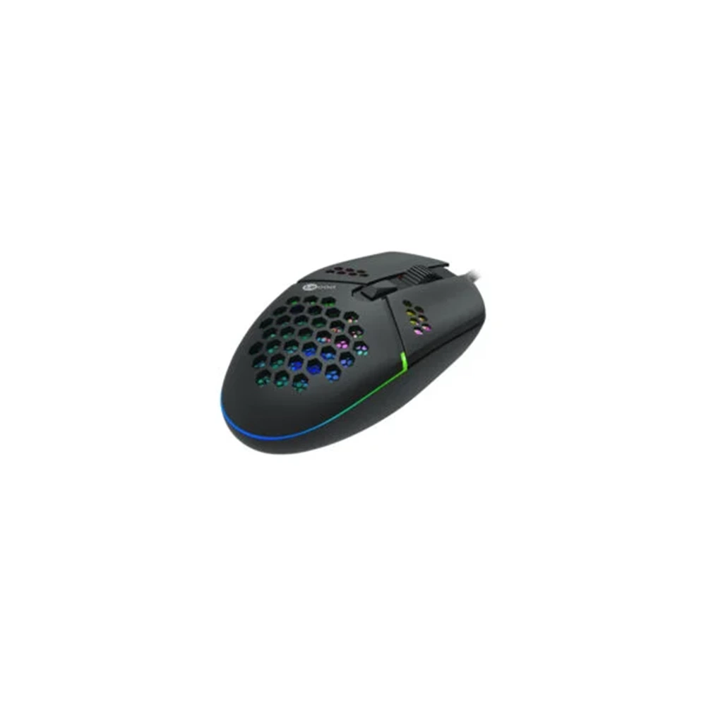Lecoo MS105 Kablolu RGB LED Aydınlatmalı 3200DPI 6 Tuşlu Oyuncu Mouse Siyah