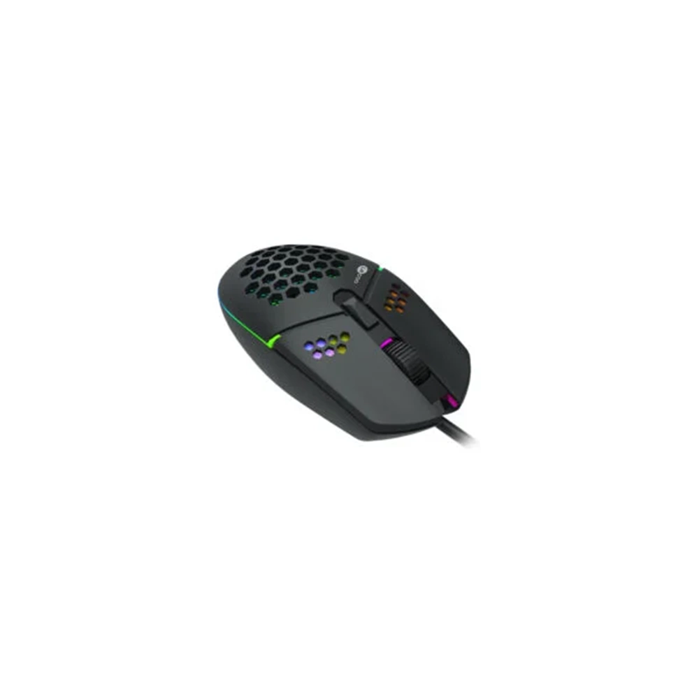 Lecoo MS105 Kablolu RGB LED Aydınlatmalı 3200DPI 6 Tuşlu Oyuncu Mouse Siyah