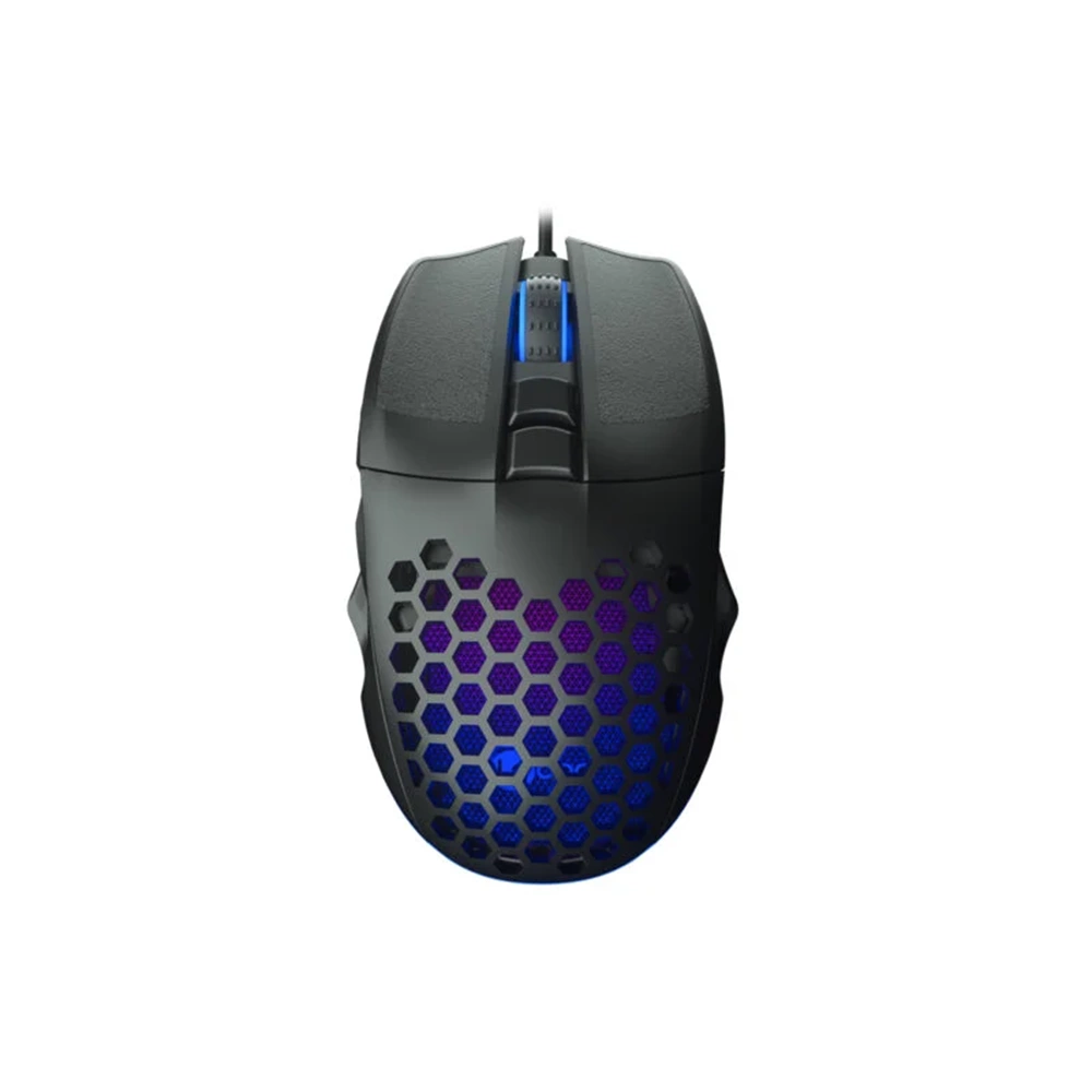 Lecoo MS107 Kablolu RGB LED Aydınlatmalı 3200DPI 7 Tuşlu Gaming Mouse Siyah