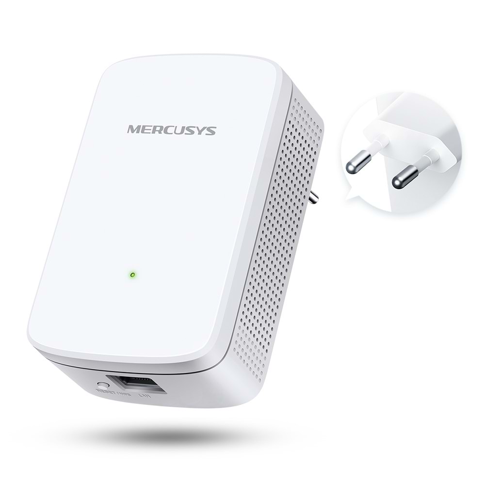 Tp-link Mercusys ME10 Wi-Fi Menzil Genişletici, 300Mbps, Beyaz